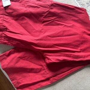 Club Room Men's Vibrant Red Flat Front Pants